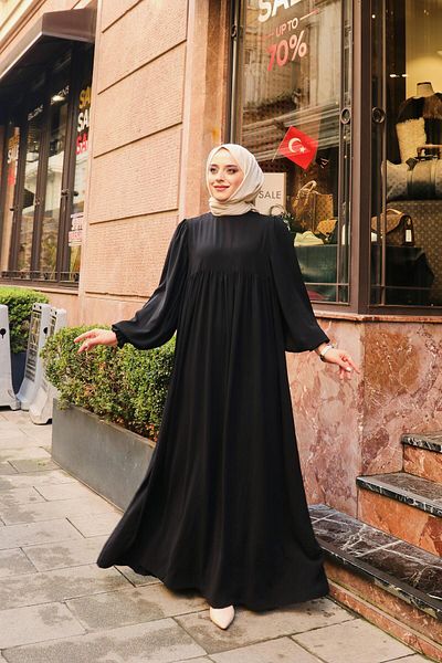 Berel Moda Μαύρο φόρεμα ποντσότ (Παπούτσια): GX9688