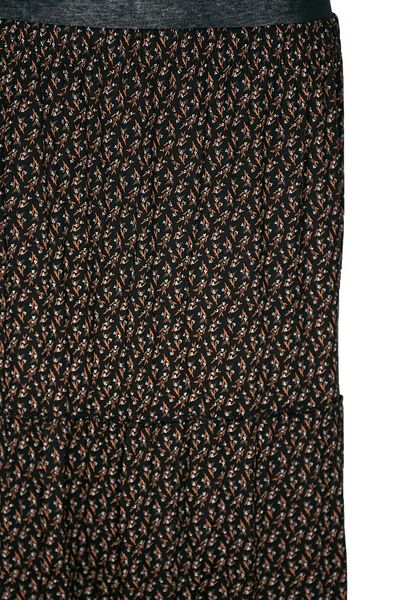 Hermevsim Fusta Hesna Black Nursel - elastic și 3 straturi cu model, fără căptușeală 32