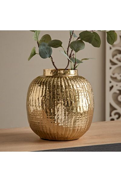 Home Box مزهرية أسترالية مضلعة من الألومنيوم مقاس 21x21x21.5 سم