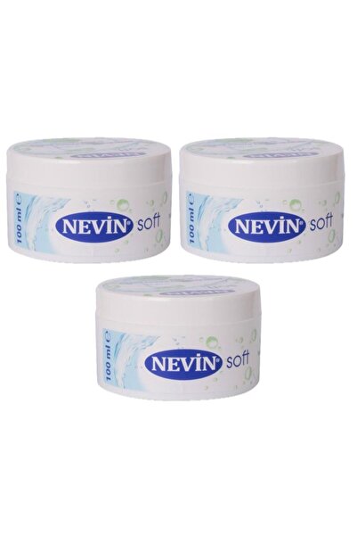 nevin كريم العناية المرطب الناعم 100 مل - 3 قطع