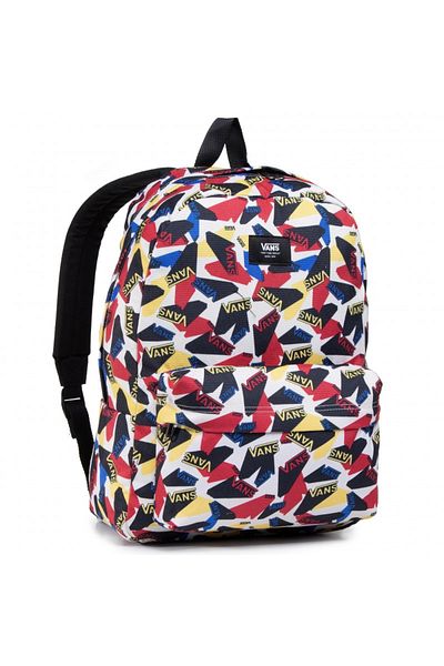 Vans Rucsac alb VANS old skool III bac pop logo