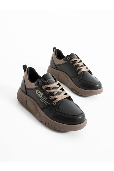 Alemdar Shoes DESİRE Siyah Bağcıklı Kadın Spor Ayakkabı