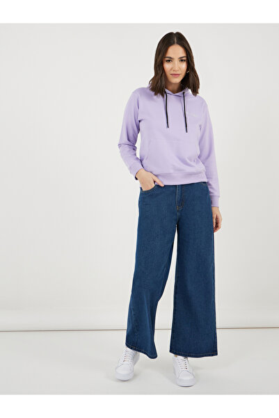 Styli جينز بقصة واسعة متوسط ​​الارتفاع