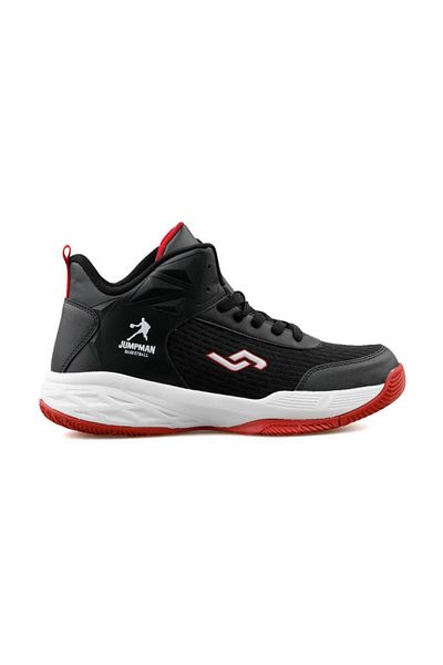 Jump 27986 A Black Red Men's Basketball Shoes 27986-A-BLACK-RED Black