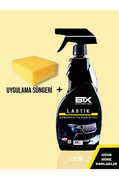 Betax Lastik Koruyucu ve Parlatıcı Sprey 500ml (UYGULAMA SÜNGERLİ)