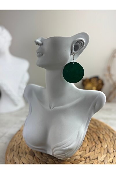 SEDEF TAKI Sedef taşlı küpe