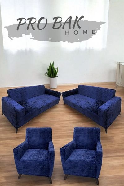 probak catifea Elastic 3 3 1 1 Set Huse Canapea |   Husa de canapea |   Husa pentru canapea extensibila