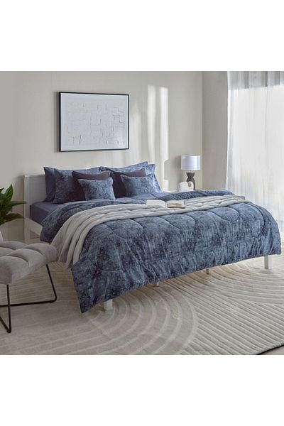 Home Box Lavish Triblend Melange Aouli 5-Piece Printed Cotton King Comforter Set 220x240 cm