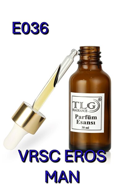TLG E036 Vrsc Eros Alkolsüz Erkek Parfüm Esansı, 30 ml