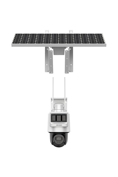 Store Ds-2de2c400iwg-k/4g/c05s10 4mp Pro Güneş Enerjili Güvenlik Pt Kamera
