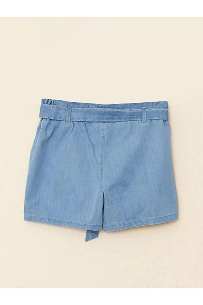 LC Waikiki Lcw Kids Indigo Basic Girls' Jeans Shorts