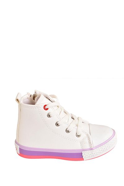 MODAONN Pantofi sport unisex pentru copii, cu fermoar, cu talpă anatomică ușoară