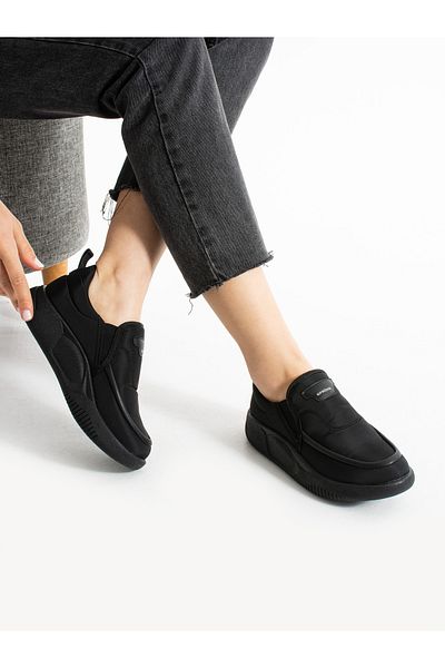 Alemdar Shoes Γυναικείο Loafer COSMİC Μαύρο Παραχατούρα