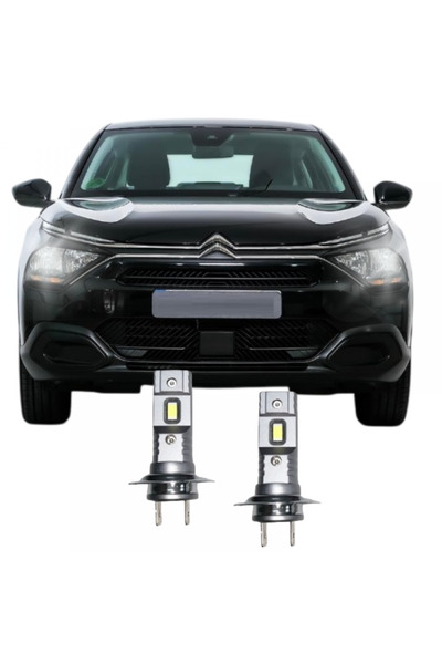 Fardoktoru CITROEN C4X FEEL LED XENON KISA FAR AMPULÜ H7 Mini Led 2'li Set