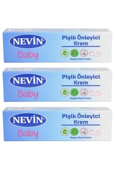 nevin كريم الوقاية من طفح الحفاضات بزيت نبتة سانت جون 30 مل 3 قطع