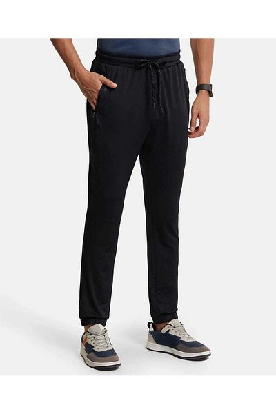 JOCKEY Move-Mens Slim fit Track Pant MV12-01 Black