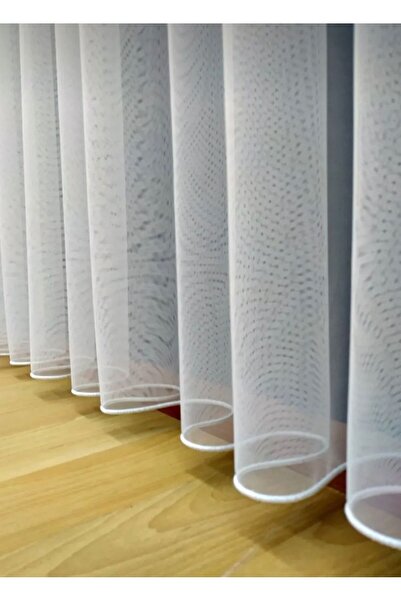 Bsrn Tasarım Ütü İstemez Düz Grek Desen Orta Pileli Tül Perde Her Odaya Uygun...