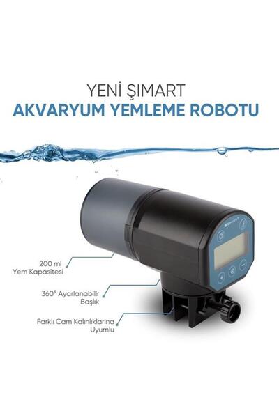 Şımart Akvaryum Yemleme Robotu