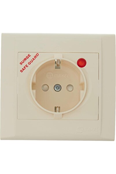 MAKEL DEFNE ŞOK KORUMALI SIVA ALTI TOPRAKLI PRİZ