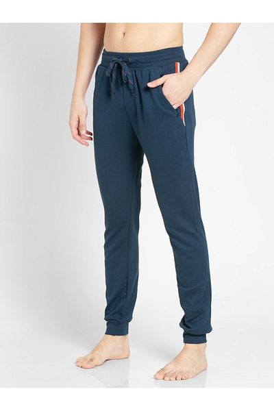 JOCKEY Athleisure Mens Track Pant AM70-01 Blue