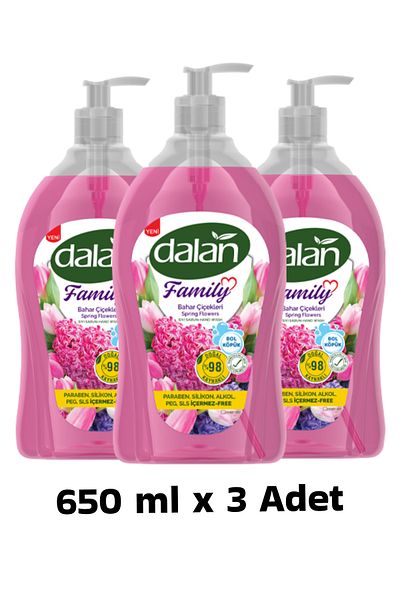 Dalan Liquid Soap Spring Flowers 650 ml