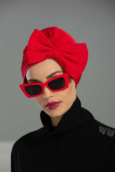 Aisha's Design Giant Bow Bonnet,b-11