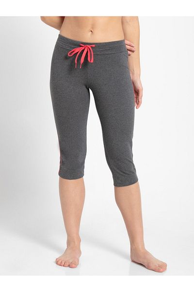 JOCKEY Athleisure-Womens BU-Knit Pant  1390-01 Gray