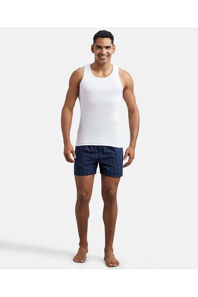JOCKEY Pop Colour Fashion Vest FP04-01 White