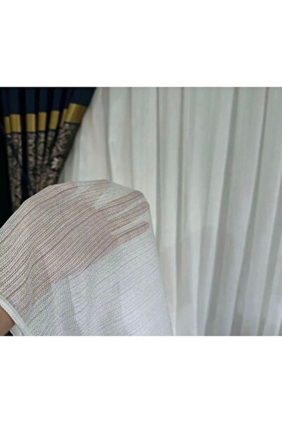 Bsrn Tasarım Ütü İstemez Armür Düz Kanada Desen Tül Perde Her Odaya Uygun Sık...