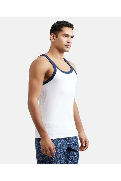 JOCKEY Zone Fashion Vest US27-01 White