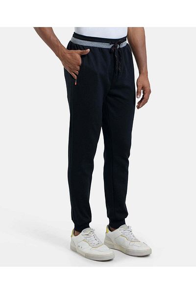 JOCKEY Athleisure-Mens Slim Fit track AM05-01 Black