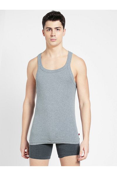 JOCKEY Zone Square Neck Vest US26-01 Gray