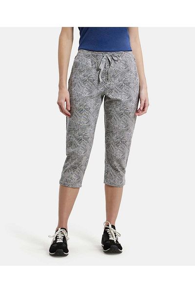 JOCKEY 24X7 Capri Pants 1300-01 Gray