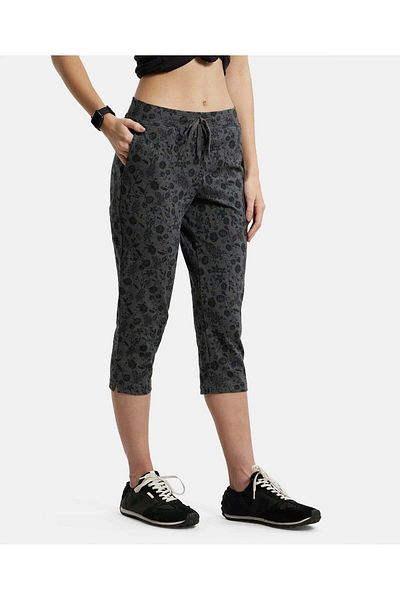 JOCKEY 24X7 Capri Pants 1300-01 Gray
