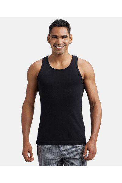 JOCKEY 24X7 Racer Back Tank Top 1467-01 Blue