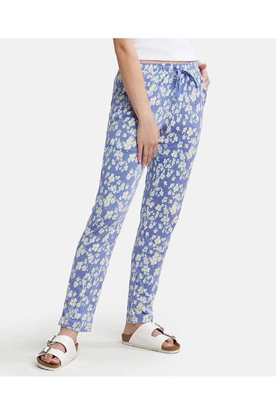 JOCKEY AOP Knit long pant RX09-01 Blue