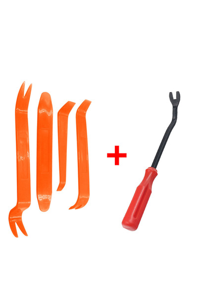 Choice 4 قطع من أدوات الإزالة، 4 قطع/مجموعة أدوات إزالة لوحة السيارة المحمولة، أداة سحب المسامير، راديو الصوت، باب السيارة، إصلاح