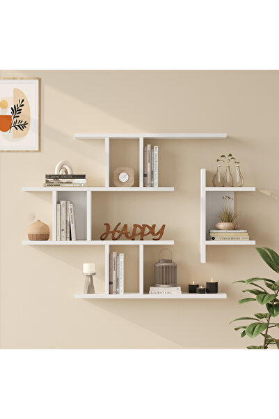 Yurudesign Shelf 25 Duvar Rafı Beyaz WL25-W