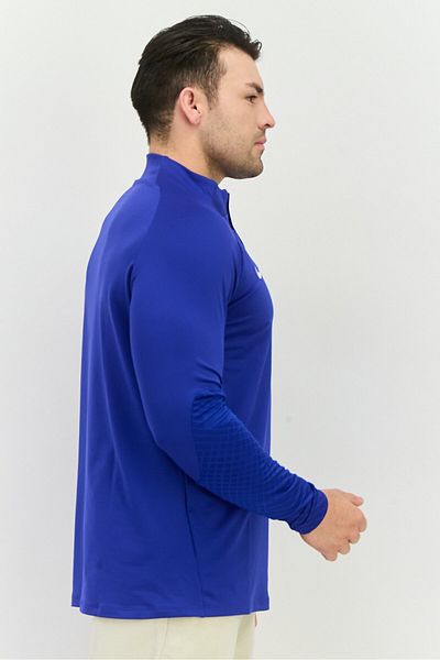 Nike Men Slim Fit Long Sleeve Football Jersey, Royal Blue