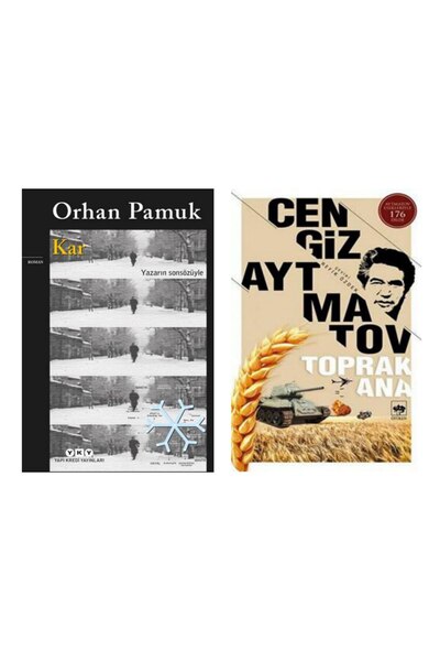 Yapı Kredi Yayınları Kar - Orhan Pamuk - Toprak Ana - Cengiz Aytmatov