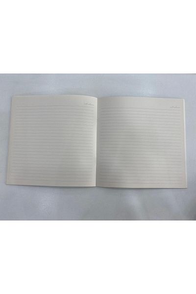 4nio Gray Silvery Baby Unicorn Small Notebook