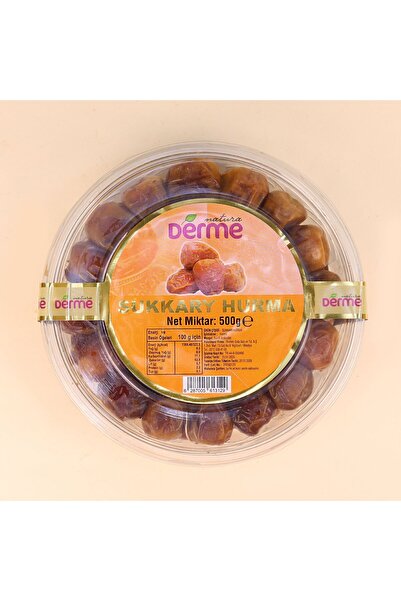 Derme Hurma Sukkari - Yaş Hurma 500 gram