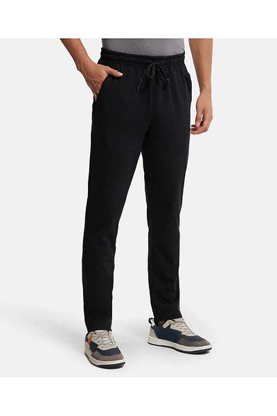 JOCKEY Move-Mens Track Pant  SP27-01 Black