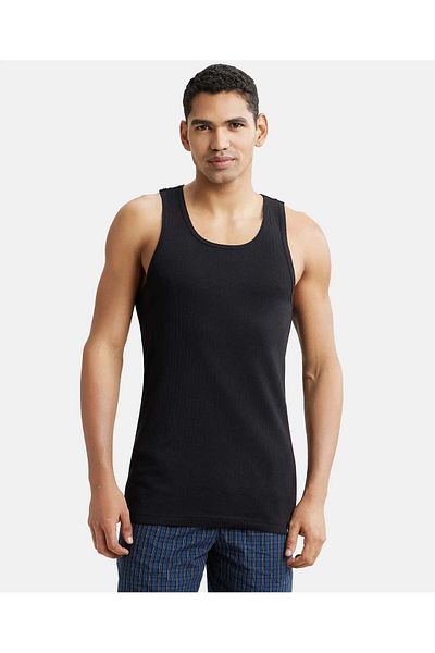 JOCKEY 24X7 Racer Back Tank Top 1467-01 Blue