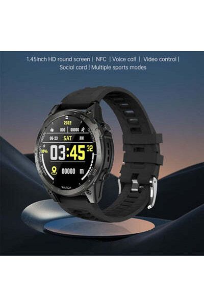 telux SPORTX Smart Calling Watch with 1.39” FHD Display & AI Voice Assistant, 5 Days Battery, Black