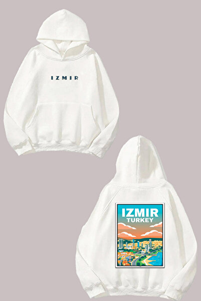 Anetos Hanorac alb Izmir Turcia Design B cu imprimeu