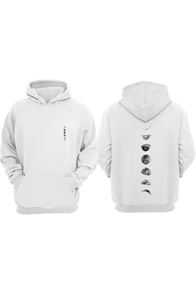 Anetos Aylar Design Бяла блуза с печат на гърба