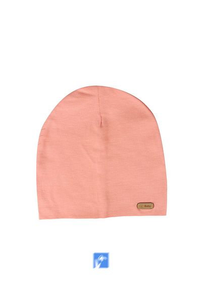 Kardelen Butik Denizli 100% Cotton Double Layer Baby Girl Combed Cotton Beret (0-18 Months)