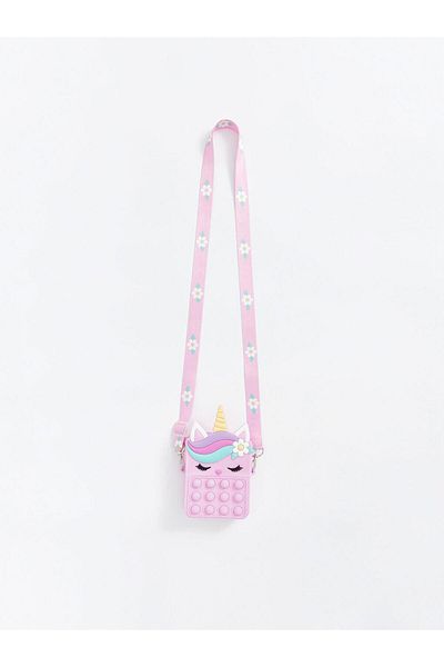 LC Waikiki ΑΞΕΣΟΥΑΡ LCW Τυπωμένη τσάντα για κορίτσια Pop It Crossbody