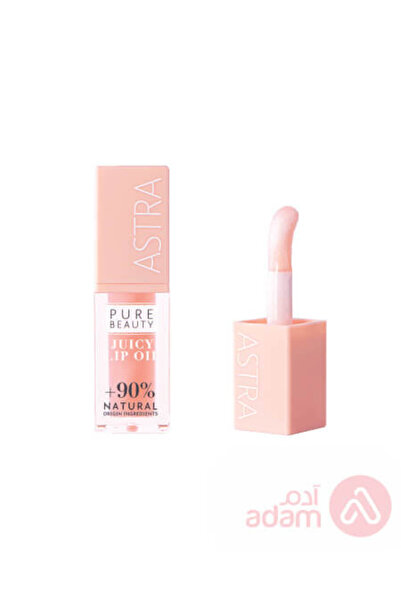 Astra زيت الشفاه بيور بيوتي جويسي | الخوخ 01